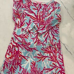 Girls Lilly outlier cotton shirt dress size large 8/10